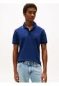Polo Azul Performance De Corte Regular Con Ribete Tommy Hilfiger de Tommy Hilfiger