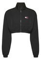 Chaqueta Cropped Mujer Negro Tommy Jeans de Tommy Hilfiger