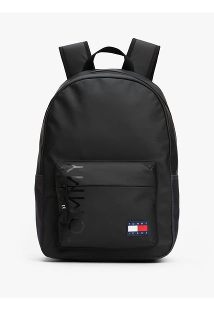 Morral Negro Con Logo Essential Tommy Hilfiger