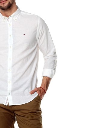 Camisa Blanca Tommy Hilfiger