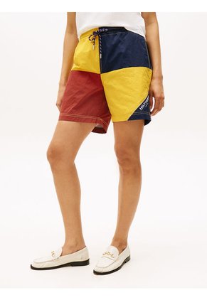 Pantalonetas Blanco Náuticas Color Block Hilfiger Tommy Hilfiger