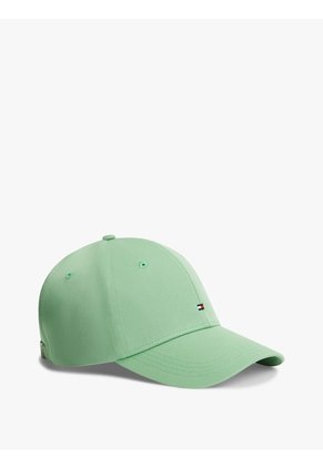 Gorra Verde De Béisbol Con Logo Bordado Tommy Hilfiger
