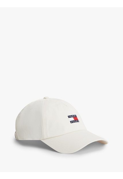 Gorra Blanca De Béisbol Heritage Con Logo Tommy Hilfiger