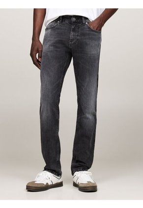 Jeans Gris Scanton Slim Y Desteñidos De Color Negro Tommy Jeans