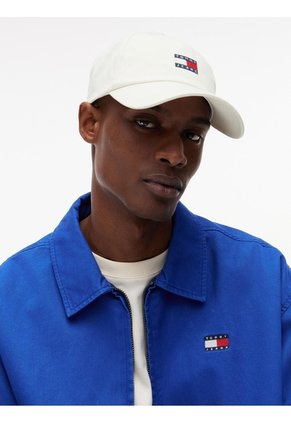 Gorra Blanca De Béisbol Heritage Con Logo Tommy Hilfiger