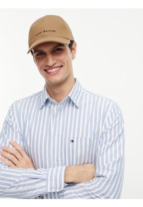 Gorra Beige Clásica TH Foundation Tommy Hilfiger