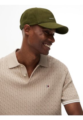Gorra Verde Clásica TH Foundation Tommy Hilfiger