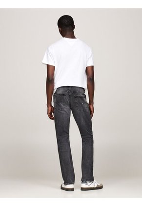 Jeans Gris Scanton Slim Y Desteñidos De Color Negro Tommy Jeans