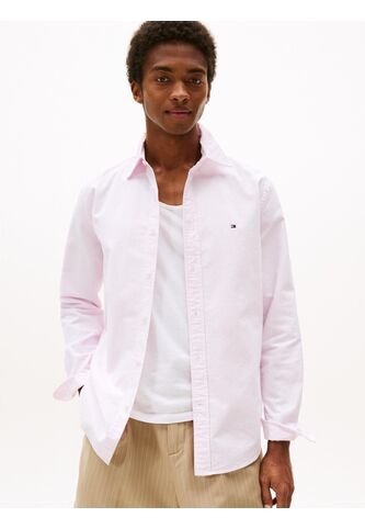 Camisa Rosa Heritage De Rayas Con Corte Regular Tommy Hilfiger Tommy Hilfiger