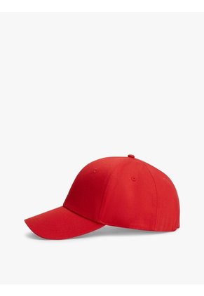 Gorra Roja De Béisbol Con Logo Bordado Tommy Hilfiger