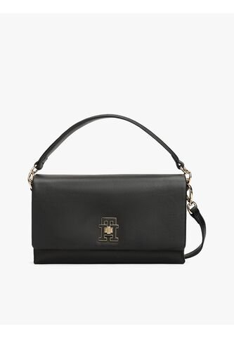 Bolso Negro Modern Transformable Con Cierre De Giro Tommy Hilfiger Tommy Hilfiger