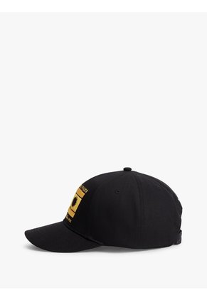 Gorra Negra De Béisbol De Seis Paneles Con Logo Bordado Tommy Hilfiger