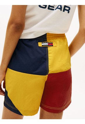 Pantalonetas Blanco Náuticas Color Block Hilfiger Tommy Hilfiger