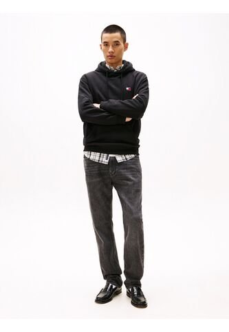 Jeans Gris Ryan Negros, Ajustados Y Rectos Con Efecto Desteñido Tommy Jeans Tommy Hilfiger