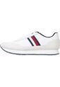 Tenis Signature De Piel Hombre Blanco Tommy Hilfiger de Tommy Hilfiger