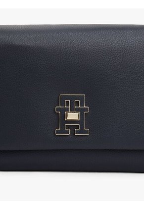 Bolso Azul Oscuro Modern Transformable Con Cierre De Giro Tommy Hilfiger