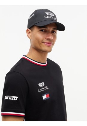 Gorra Negra De Béisbol TH X Cadillac Formula 1® Team Sergio Pérez 11 Tommy Hilfiger