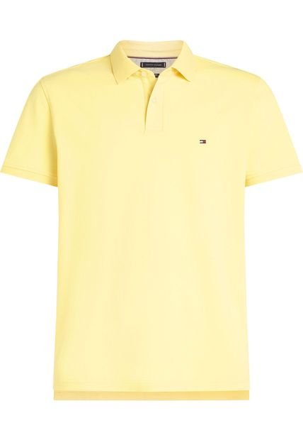 Polo Amarillo 1985 De Corte Regular Tommy Hilfiger