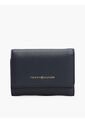 Billetera Azul Plegable En Tres Partes Con Logo Tommy Hilfiger de Tommy Hilfiger