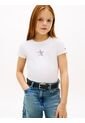 Camiseta Blanca Extra Slim Con Logo De Estrella Tommy Hilfiger de Tommy Hilfiger