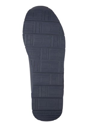 Tenis Signature De Piel Hombre Azul Tommy Hilfiger