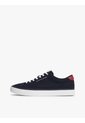 Tenis Azul Oscuro Deportivas De Malla Con Logo Engomado Tommy Hilfiger de Tommy Hilfiger