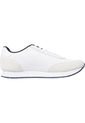 Tenis Signature De Piel Hombre Blanco Tommy Hilfiger de Tommy Hilfiger