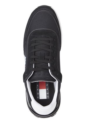Tenis Tech Estilo Running Hombre Negro Tommy Hilfiger