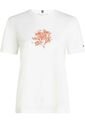 Camiseta Blanca Con Logo Gráfico De Corte Regular Tommy Hilfiger de Tommy Hilfiger