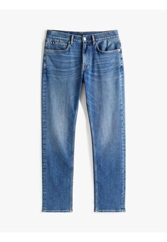 Jeans Negro De Corte Recto Tommy Hilfiger Tommy Hilfiger