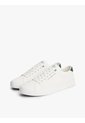 Tenis Blanco Deportivas De Malla Con Logo Engomado Tommy Hilfiger de Tommy Hilfiger