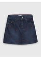 Falda Jeans Con Bordado Del Monograma Th Niña Azul Tommy Hilfiger de Tommy Hilfiger