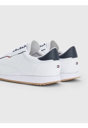 Tenis De Running Con Corte Bajo Hombre Blanco Tommy Hilfiger
