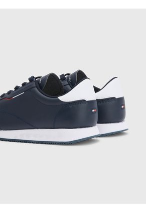 Tenis De Running Con Corte Bajo Hombre Azul Tommy Hilfiger