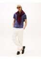 Polo Azul Con Tejido Jacquard De Corte Regular Tommy Hilfiger de Tommy Hilfiger