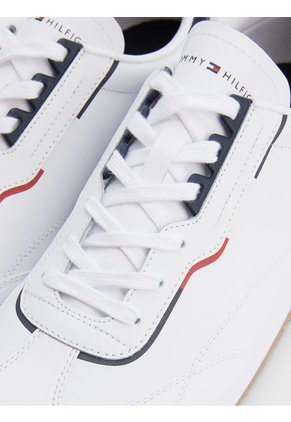 Tenis De Running Con Corte Bajo Hombre Blanco Tommy Hilfiger