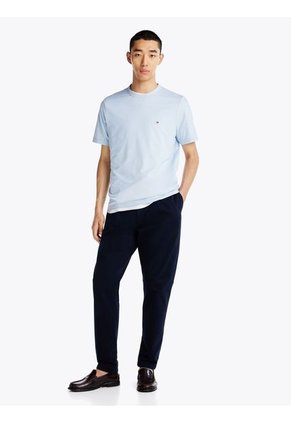 Camiseta Celeste Que Absorbe La Humedad Tommy Hilfiger