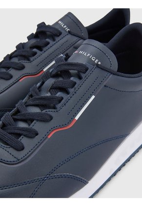 Tenis De Running Con Corte Bajo Hombre Azul Tommy Hilfiger