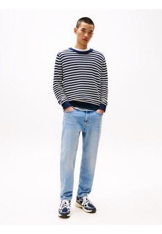 Jeans Azul Isaac Amplios Y Desteñidos De Pierna Cónica Tommy Jeans Tommy Hilfiger
