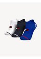 Paquete De 3 Calcetines Tobilleras Con Logo Bordado Para Niños Hombre,Mujer Blanco Tommy Hilfiger de Tommy Hilfiger