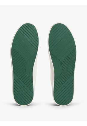 Tenis Blanco Deportivas De Malla Con Logo Engomado Tommy Hilfiger