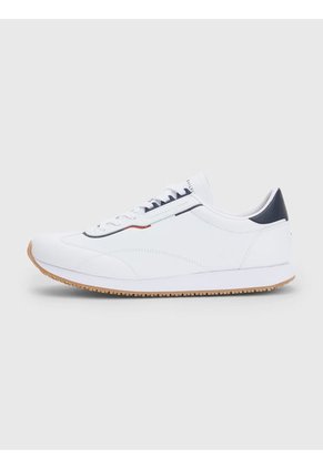 Tenis De Running Con Corte Bajo Hombre Blanco Tommy Hilfiger