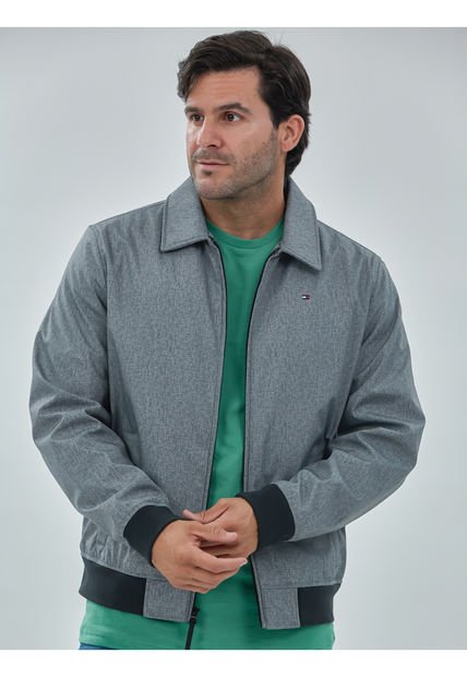 Chaqueta Gris Soft Shell Laydown Tommy Hilfiger