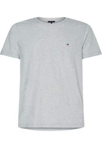 Camiseta Gris Essential Con Logo Tommy Hilfiger Tommy Hilfiger