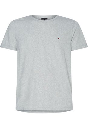 Camiseta Gris Essential Con Logo Tommy Hilfiger