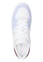 Tenis Blanco De Baloncesto Con Texturas Mixtas Tommy Hilfiger de Tommy Hilfiger