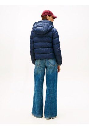 Chaqueta Azul De Plumón Que Repele El Agua Tommy Hilfiger