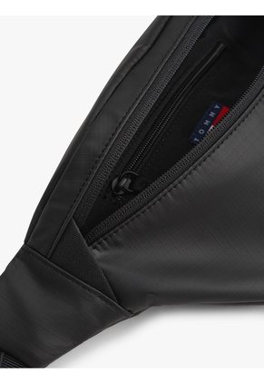Canguro Negro Tech De Tejido Ripstop Tommy Hilfiger