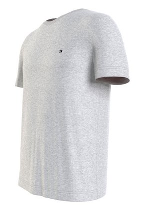 Camiseta Gris Essential Con Logo Tommy Hilfiger