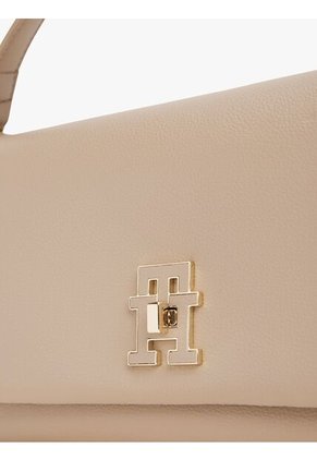 Bolso Beige Modern Transformable Con Cierre De Giro Tommy Hilfiger